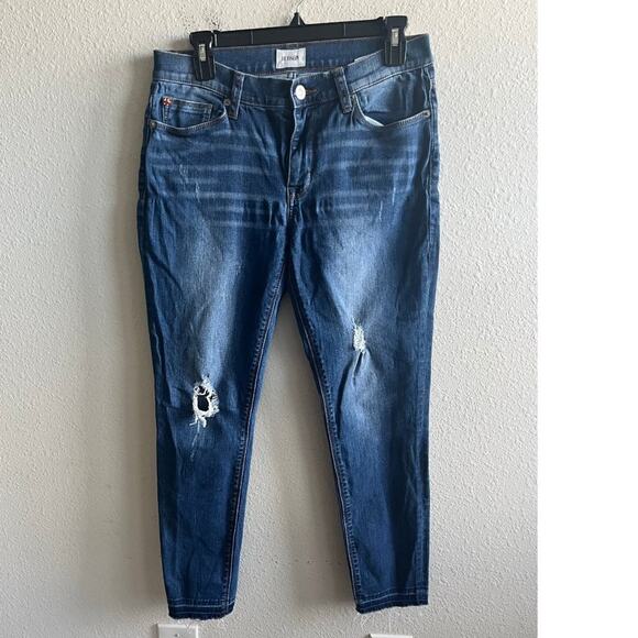 Hudson Women's Natalie Mid-Rise Ankle Skinny Jeans Size 28 Style NWMA409ZPZ - Picture 2 of 12